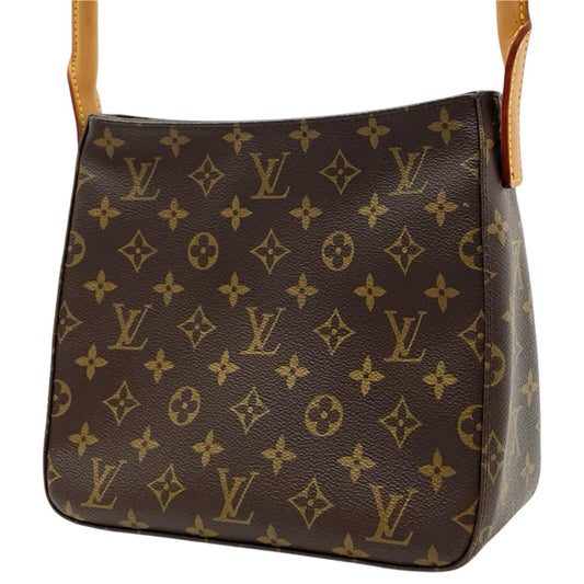 【中古】LOUIS VUITTON | ルイ・ヴィトン ルーピングMM モノグラム トートバッグ M51146 ブラウン【尾張小牧店】