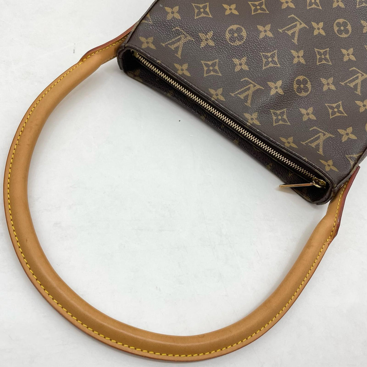 【中古】LOUIS VUITTON | ルイ・ヴィトン ルーピングMM モノグラム トートバッグ M51146 ブラウン【尾張小牧店】