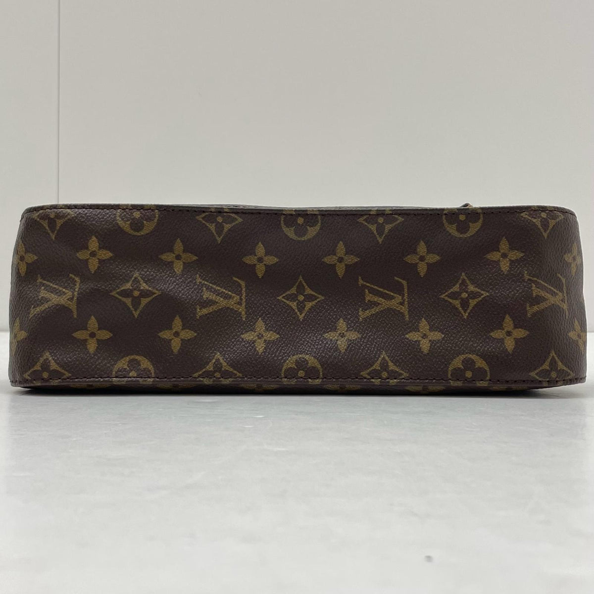 【中古】LOUIS VUITTON | ルイ・ヴィトン ミニ ルーピング モノグラム ハンドバッグ トートバッグ ワンショルダー M51147 ブラウン【尾張小牧店】
