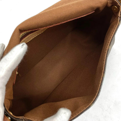 【中古】LOUIS VUITTON | ルイ・ヴィトン ミニ ルーピング モノグラム ハンドバッグ トートバッグ ワンショルダー M51147 ブラウン【尾張小牧店】