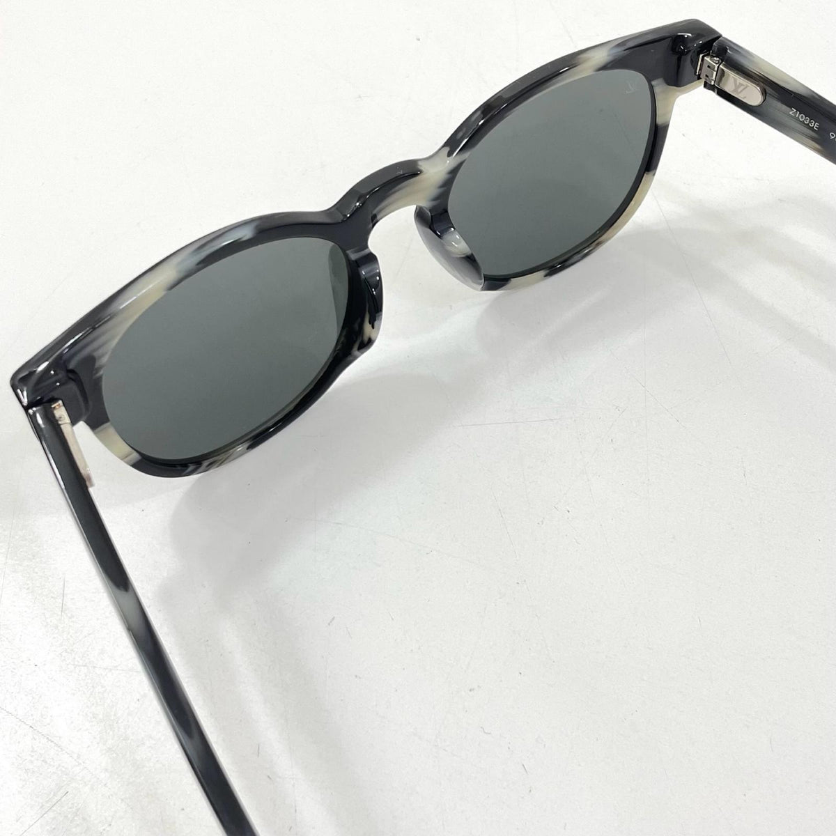 【中古】LOUIS VUITTON | ルイ・ヴィトン パームツリー アセテート ミラーレンズ サングラス Z1033E ブラック【尾張小牧店】