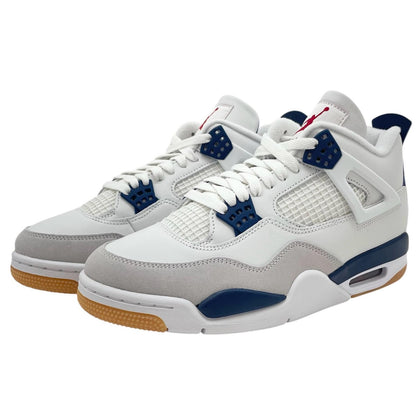 【中古】NIKE | ナイキ SB Air Jordan 4 Retro SP "Summit White/Navy"　エアジョーダン4 レトロ SP "サミットホワイト/ネイビー"　スニーカー 靴　DR5415-100 ホワイト×ブルー 26.5cm【尾張小牧店】