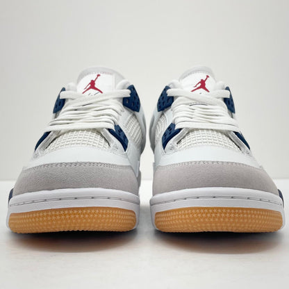 【中古】NIKE | ナイキ SB Air Jordan 4 Retro SP "Summit White/Navy"　エアジョーダン4 レトロ SP "サミットホワイト/ネイビー"　スニーカー 靴　DR5415-100 ホワイト×ブルー 26.5cm【尾張小牧店】