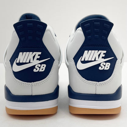 【中古】NIKE | ナイキ SB Air Jordan 4 Retro SP "Summit White/Navy"　エアジョーダン4 レトロ SP "サミットホワイト/ネイビー"　スニーカー 靴　DR5415-100 ホワイト×ブルー 26.5cm【尾張小牧店】