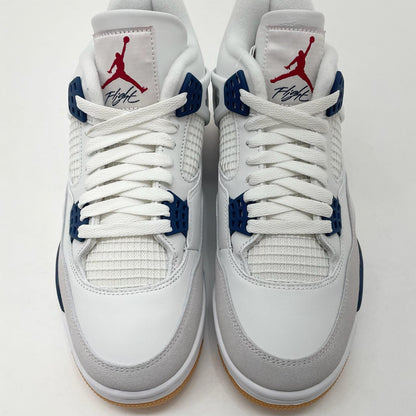 【中古】NIKE | ナイキ SB Air Jordan 4 Retro SP "Summit White/Navy"　エアジョーダン4 レトロ SP "サミットホワイト/ネイビー"　スニーカー 靴　DR5415-100 ホワイト×ブルー 26.5cm【尾張小牧店】
