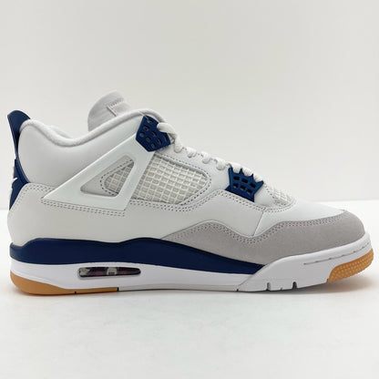 【中古】NIKE | ナイキ SB Air Jordan 4 Retro SP "Summit White/Navy"　エアジョーダン4 レトロ SP "サミットホワイト/ネイビー"　スニーカー 靴　DR5415-100 ホワイト×ブルー 26.5cm【尾張小牧店】