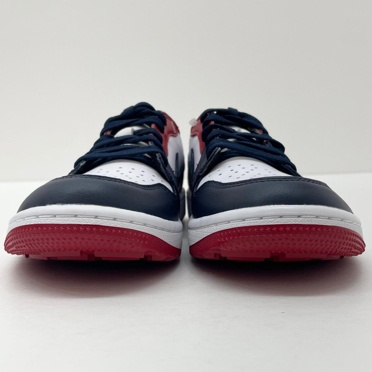 【中古】NIKE | ナイキ Air Jordan 1 Low Golf "USA"/エアジョーダン1 ロー ゴルフ "USA"　スニーカー 靴　DD9315-113 ホワイト×ネイビー×レッド 26.5cm【尾張小牧店】