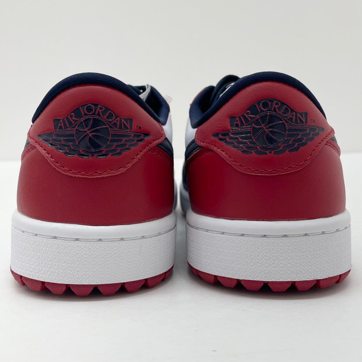 【中古】NIKE | ナイキ Air Jordan 1 Low Golf "USA"/エアジョーダン1 ロー ゴルフ "USA"　スニーカー 靴　DD9315-113 ホワイト×ネイビー×レッド 26.5cm【尾張小牧店】
