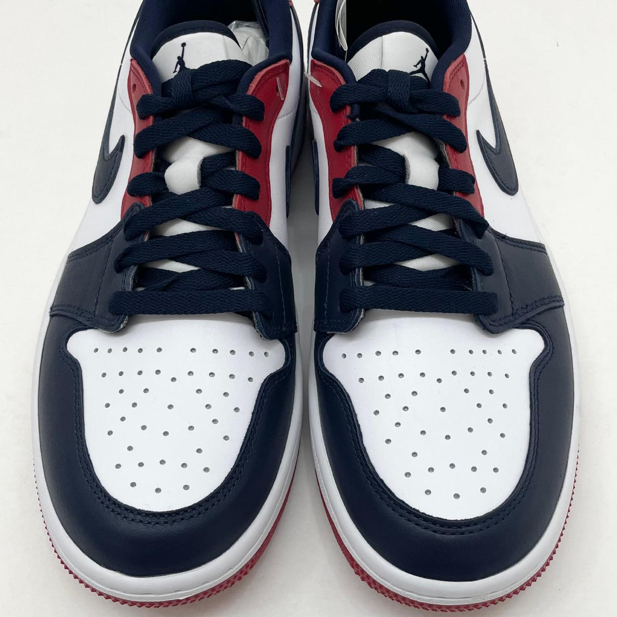 【中古】NIKE | ナイキ Air Jordan 1 Low Golf "USA"/エアジョーダン1 ロー ゴルフ "USA"　スニーカー 靴　DD9315-113 ホワイト×ネイビー×レッド 26.5cm【尾張小牧店】