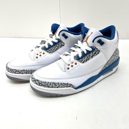 NIKE | ナイキ Air Jordan 3 Retro スニーカー 27.0cm CT8532-148 ホワイト【尾張小牧店】