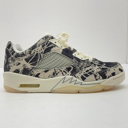 【中古】NIKE | ナイキ Women's Air Jordan 5 Low "Girls that Hoop"/ウィメンズ エアジョーダン5 ロー "ガールズ ザット フープ" スニーカー 靴　DA8016-100 ホワイト×ブラック 27cm【尾張小牧店】