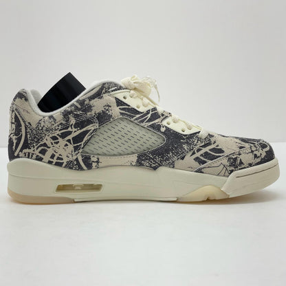 【中古】NIKE | ナイキ Women's Air Jordan 5 Low "Girls that Hoop"/ウィメンズ エアジョーダン5 ロー "ガールズ ザット フープ" スニーカー 靴　DA8016-100 ホワイト×ブラック 27cm【尾張小牧店】