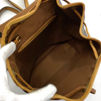 【中古】LOUIS VUITTON | ルイ・ヴィトン モンスリ MM モノグラム リュック バックパック バッグ M51136 ブラウン【尾張小牧店】