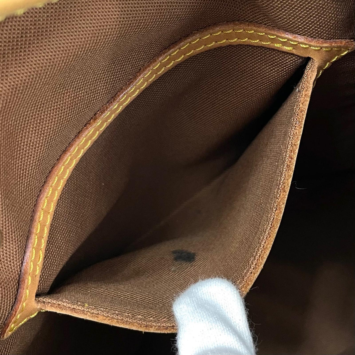 【中古】LOUIS VUITTON | ルイ・ヴィトン モンスリ MM モノグラム リュック バックパック バッグ M51136 ブラウン【尾張小牧店】