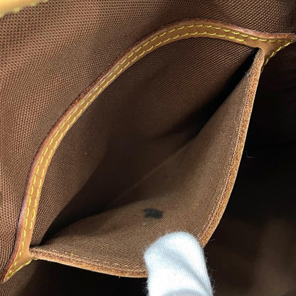 【中古】LOUIS VUITTON | ルイ・ヴィトン モンスリ MM モノグラム リュック バックパック バッグ M51136 ブラウン【尾張小牧店】