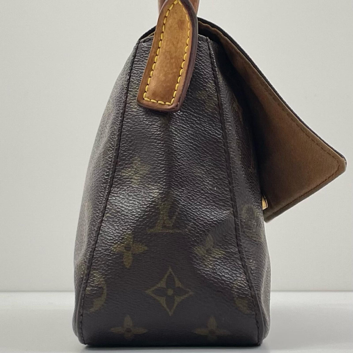 【中古】LOUIS VUITTON | ルイ・ヴィトン ミニ ルーピング モノグラム キャンバス ハンドバッグ M51147 ブラウン【尾張小牧店】