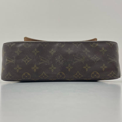 【中古】LOUIS VUITTON | ルイ・ヴィトン ミニ ルーピング モノグラム キャンバス ハンドバッグ M51147 ブラウン【尾張小牧店】