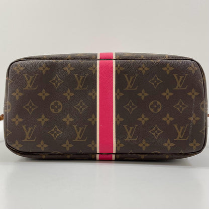 【中古】LOUIS VUITTON | ルイ・ヴィトン ネヴァー フル MM モン モノグラム トートバッグ P01926 ブラウン×ピンク【尾張小牧店】