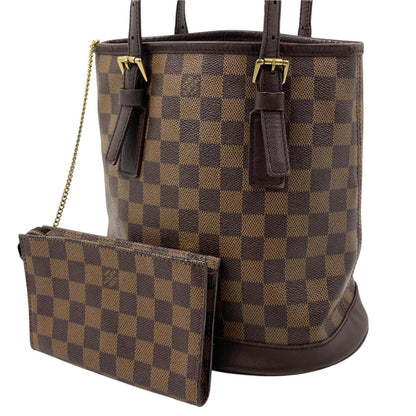 【中古】LOUIS VUITTON | ルイ・ヴィトン マレ ダミエ トートバッグ N42240 ブラウン【尾張小牧店】