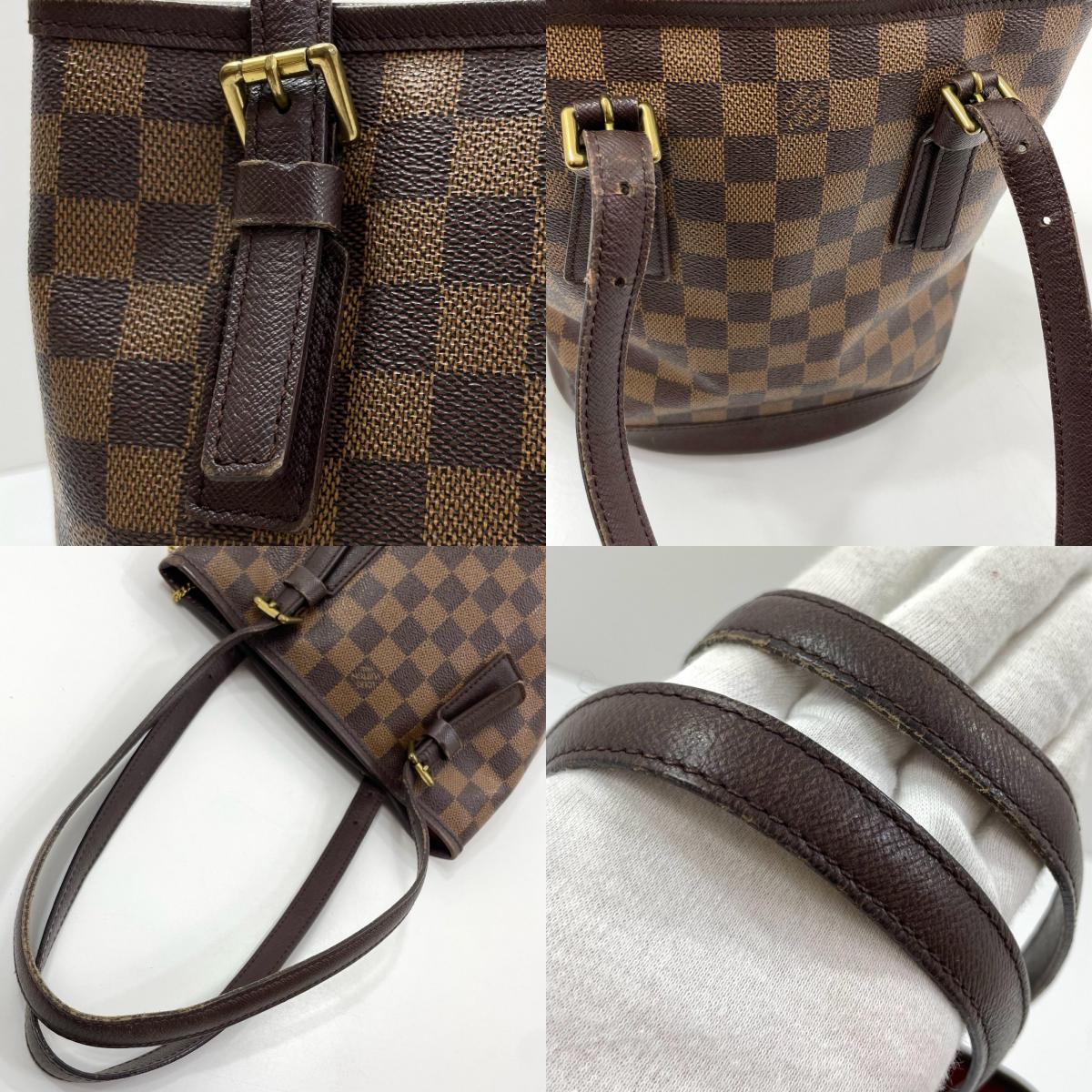 【中古】LOUIS VUITTON | ルイ・ヴィトン マレ ダミエ トートバッグ N42240 ブラウン【尾張小牧店】