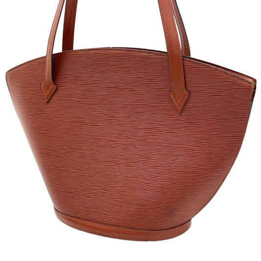【中古】LOUIS VUITTON | ルイ・ヴィトン サンジャック エピ ハンドバッグ トートバッグ M52273 ブラウン【尾張小牧店】