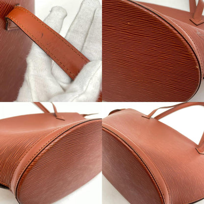 【中古】LOUIS VUITTON | ルイ・ヴィトン サンジャック エピ ハンドバッグ トートバッグ M52273 ブラウン【尾張小牧店】