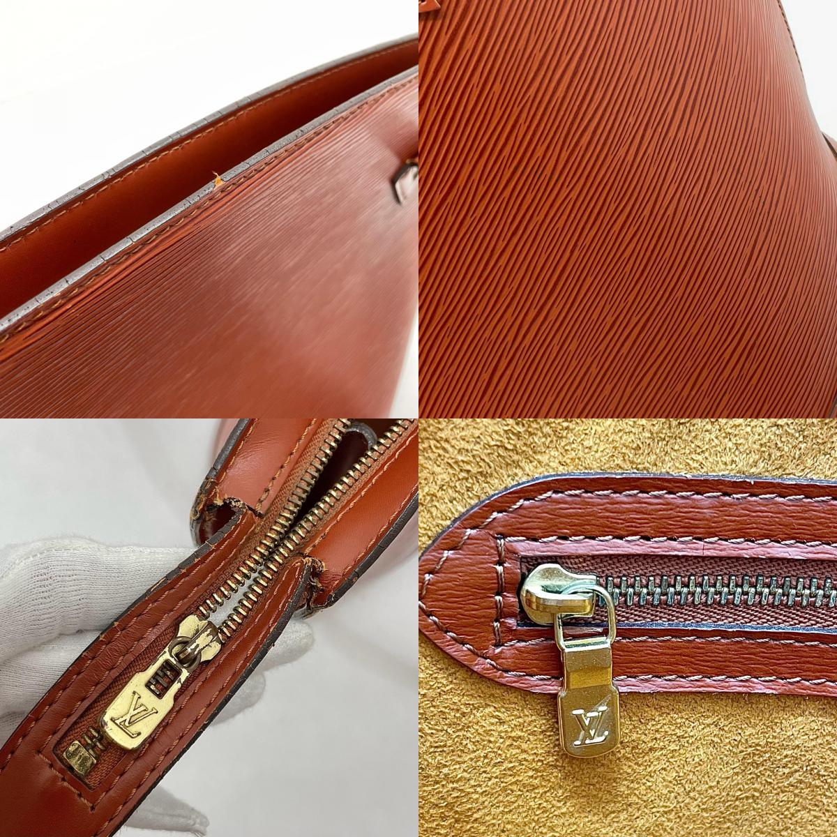【中古】LOUIS VUITTON | ルイ・ヴィトン サンジャック エピ ハンドバッグ トートバッグ M52273 ブラウン【尾張小牧店】