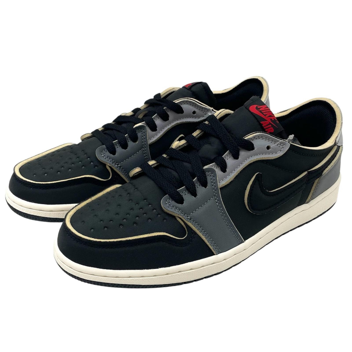 【中古】NIKE | ナイキ AIR JORDAN 1 LOW OG EX "Black and Smoke Grey"　スニーカー 靴　DV0982-006 ブラック 27.5cm【尾張小牧店】