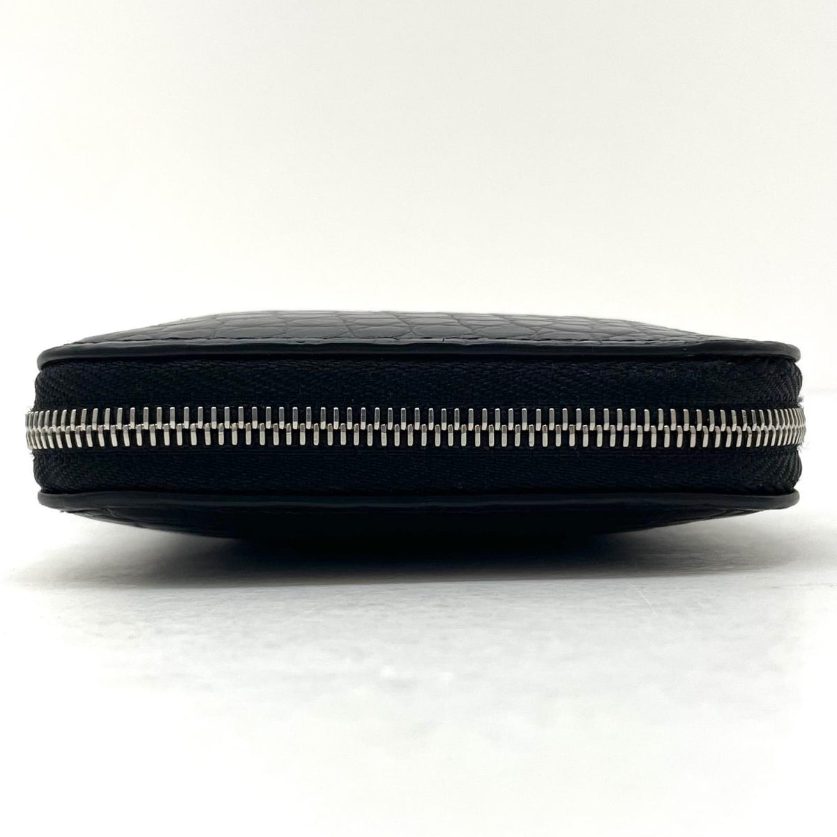 【中古】Camille Fournet | カミーユフォルネ ラウンドファスナー長財布 ブラック【尾張小牧店】