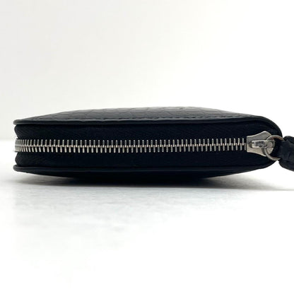 【中古】Camille Fournet | カミーユフォルネ ラウンドファスナー長財布 ブラック【尾張小牧店】