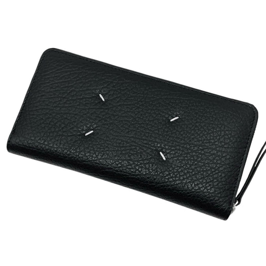 【中古】Maison Margiela | メゾンマルジェラ ラウンドファスナー長財布 S56UI0110 ブラック【尾張小牧店】