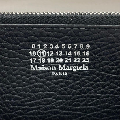 【中古】Maison Margiela | メゾンマルジェラ ラウンドファスナー長財布 S56UI0110 ブラック【尾張小牧店】