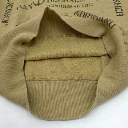 【中古】WARE HOUSE | ウェアハウス 吊り編みスウェット/ステンシル 長袖スウェット 403 ベージュ サイズ：40【尾張小牧店】