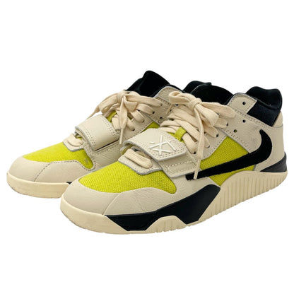 【中古】NIKE×Travis Scott | ナイキ×トラヴィススコット Jordan Jumpman Jack TR CJ1 T-Rexx Bright Cactus/ジョーダン ジャンプマンジャック TR CJ1 T-Rexx "ブライトカクタス" スニーカー 靴 FZ8117-102 ベージュ×イエロー×ブラック 26.5cm【尾張小牧店】