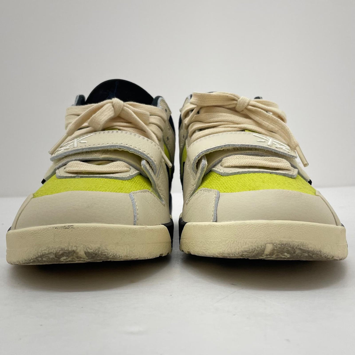 【中古】NIKE×Travis Scott | ナイキ×トラヴィススコット Jordan Jumpman Jack TR CJ1 T-Rexx Bright Cactus/ジョーダン ジャンプマンジャック TR CJ1 T-Rexx "ブライトカクタス" スニーカー 靴 FZ8117-102 ベージュ×イエロー×ブラック 26.5cm【尾張小牧店】