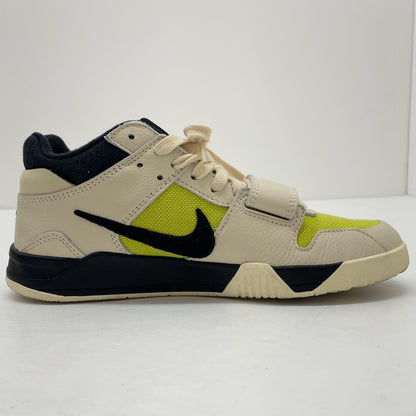 【中古】NIKE×Travis Scott | ナイキ×トラヴィススコット Jordan Jumpman Jack TR CJ1 T-Rexx Bright Cactus/ジョーダン ジャンプマンジャック TR CJ1 T-Rexx "ブライトカクタス" スニーカー 靴 FZ8117-102 ベージュ×イエロー×ブラック 26.5cm【尾張小牧店】