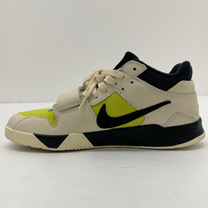 【中古】NIKE×Travis Scott | ナイキ×トラヴィススコット Jordan Jumpman Jack TR CJ1 T-Rexx Bright Cactus/ジョーダン ジャンプマンジャック TR CJ1 T-Rexx "ブライトカクタス" スニーカー 靴 FZ8117-102 ベージュ×イエロー×ブラック 26.5cm【尾張小牧店】