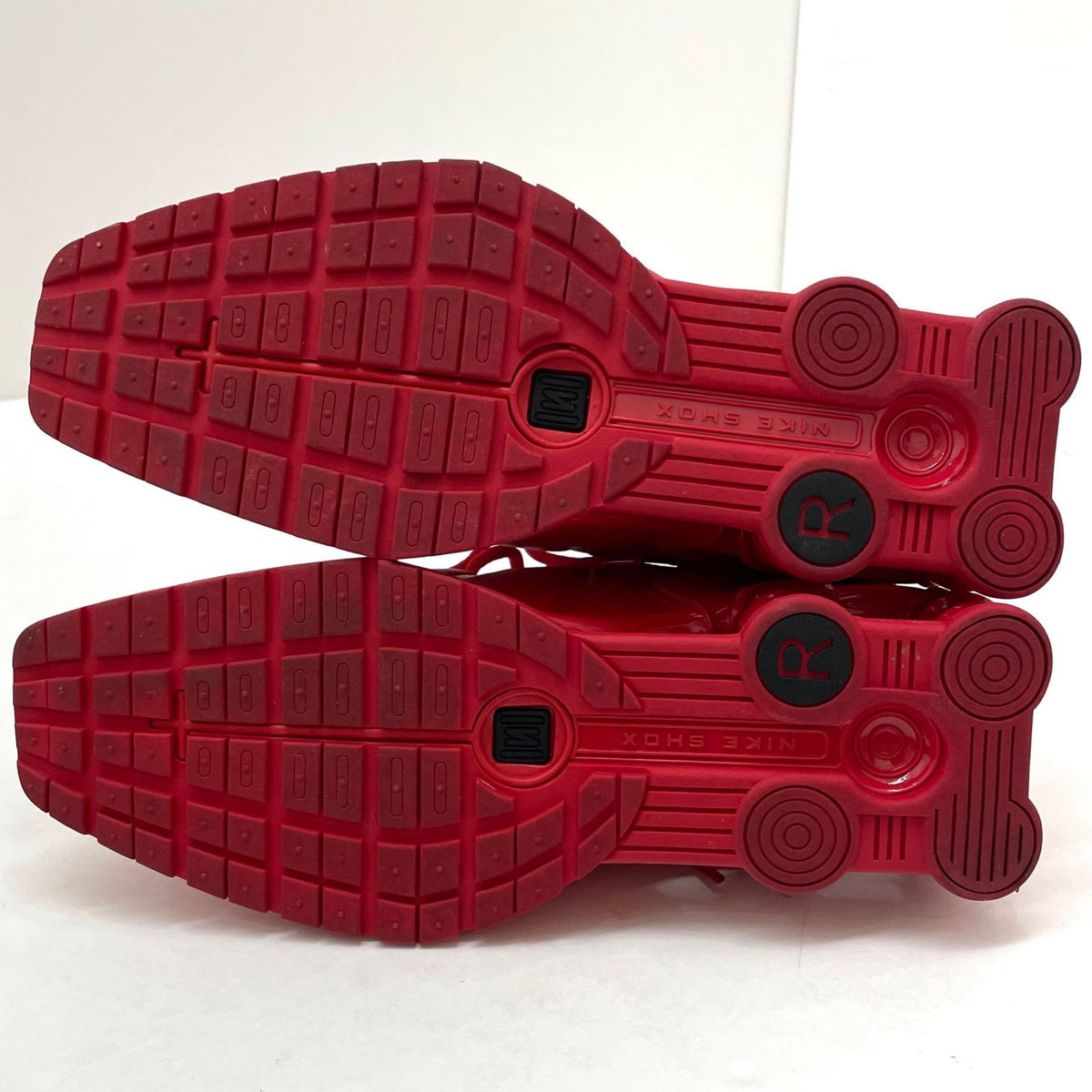 【中古】NIKE×Martine Rose | ナイキ×マーティンローズ Shox MR4 "Fire Red/Black"　ショックス MR4 "ファイヤーレッド/ブラック" スニーカー 靴　IM5420-600 レッド 27cm【尾張小牧店】