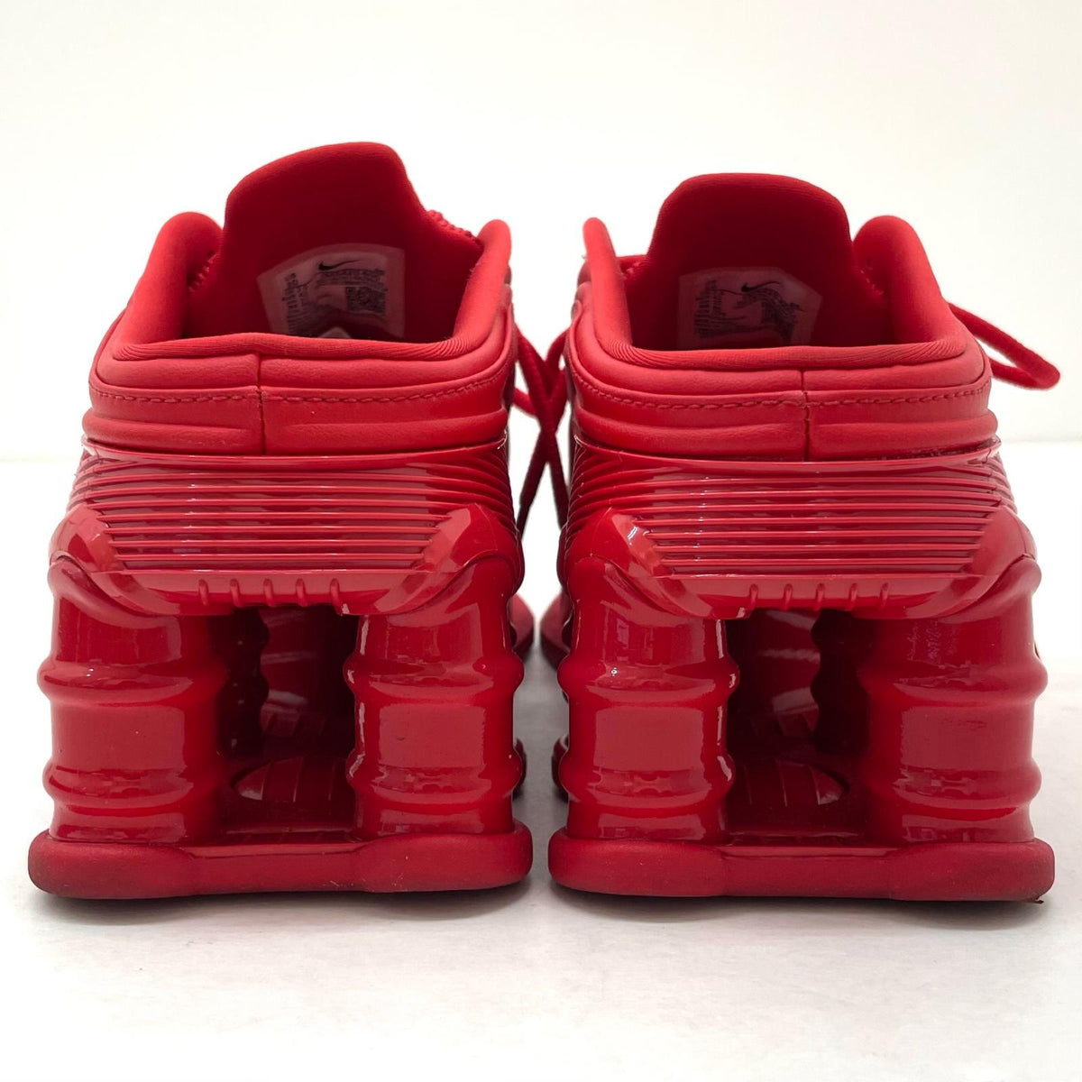【中古】NIKE×Martine Rose | ナイキ×マーティンローズ Shox MR4 "Fire Red/Black"　ショックス MR4 "ファイヤーレッド/ブラック" スニーカー 靴　IM5420-600 レッド 27cm【尾張小牧店】