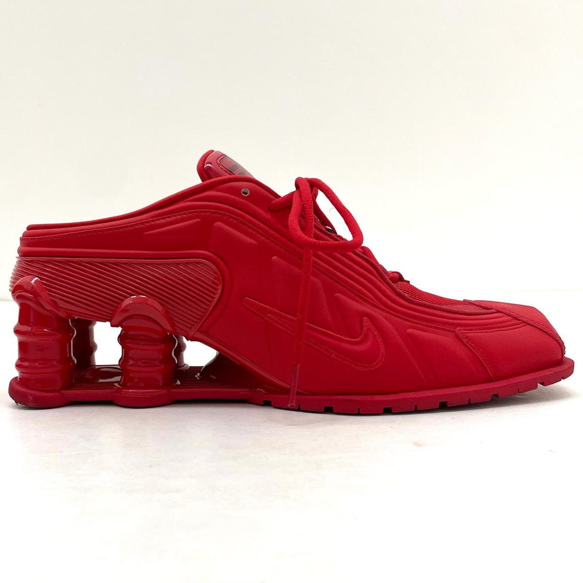 【中古】NIKE×Martine Rose | ナイキ×マーティンローズ Shox MR4 "Fire Red/Black"　ショックス MR4 "ファイヤーレッド/ブラック" スニーカー 靴　IM5420-600 レッド 27cm【尾張小牧店】