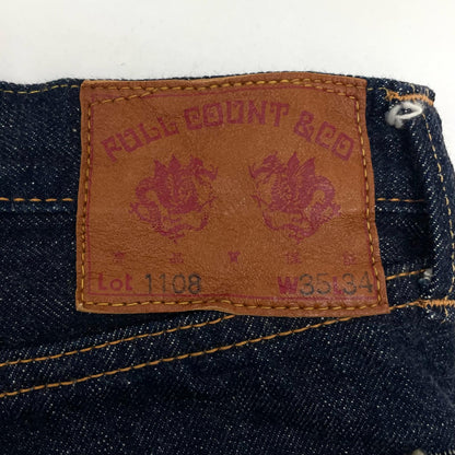 【中古】FULL COUNT | フルカウント　セルビッジ デニムパンツ 1108 ブルー サイズ：35【尾張小牧店】