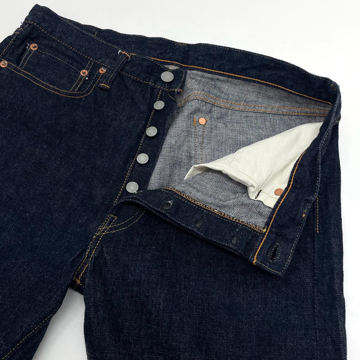 【中古】FULL COUNT | フルカウント　セルビッジ デニムパンツ 1108 ブルー サイズ：35【尾張小牧店】