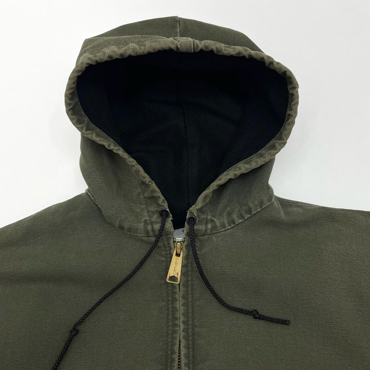 【中古】Carhartt | カーハート ACTIVE JACKET　パーカー　バックパッチ ワークジャケット カーキ サイズ：XL【尾張小牧店】
