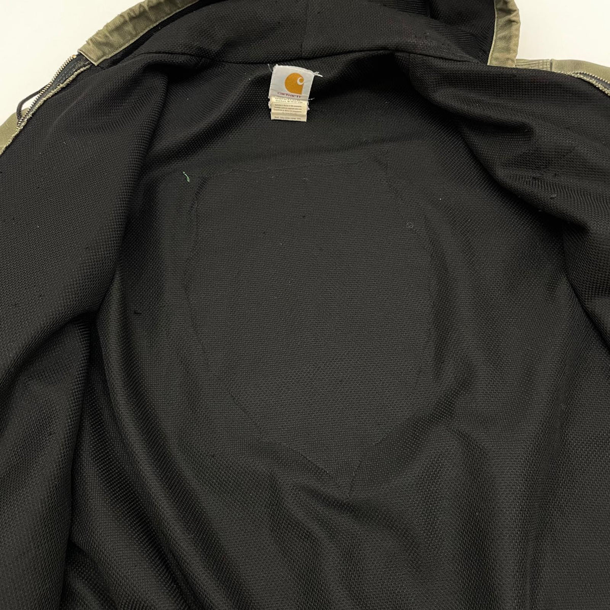 【中古】Carhartt | カーハート ACTIVE JACKET　パーカー　バックパッチ ワークジャケット カーキ サイズ：XL【尾張小牧店】