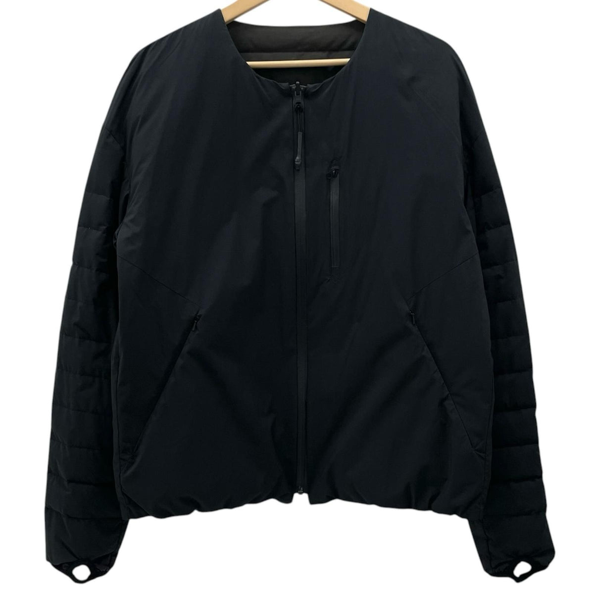 【中古】NANGA×F/CE. | ナンガ×エフシーイー　リバーシブル ダウンジャケット ブラック×カーキ サイズ：L【尾張小牧店】