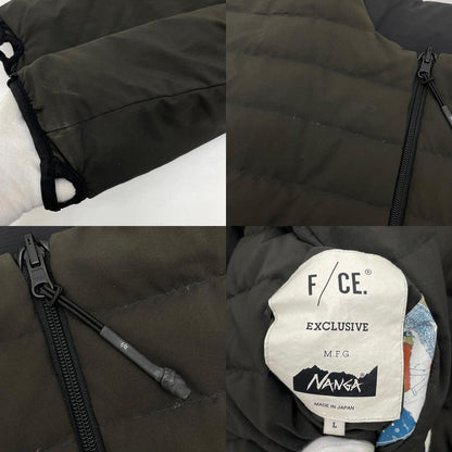 【中古】NANGA×F/CE. | ナンガ×エフシーイー　リバーシブル ダウンジャケット ブラック×カーキ サイズ：L【尾張小牧店】