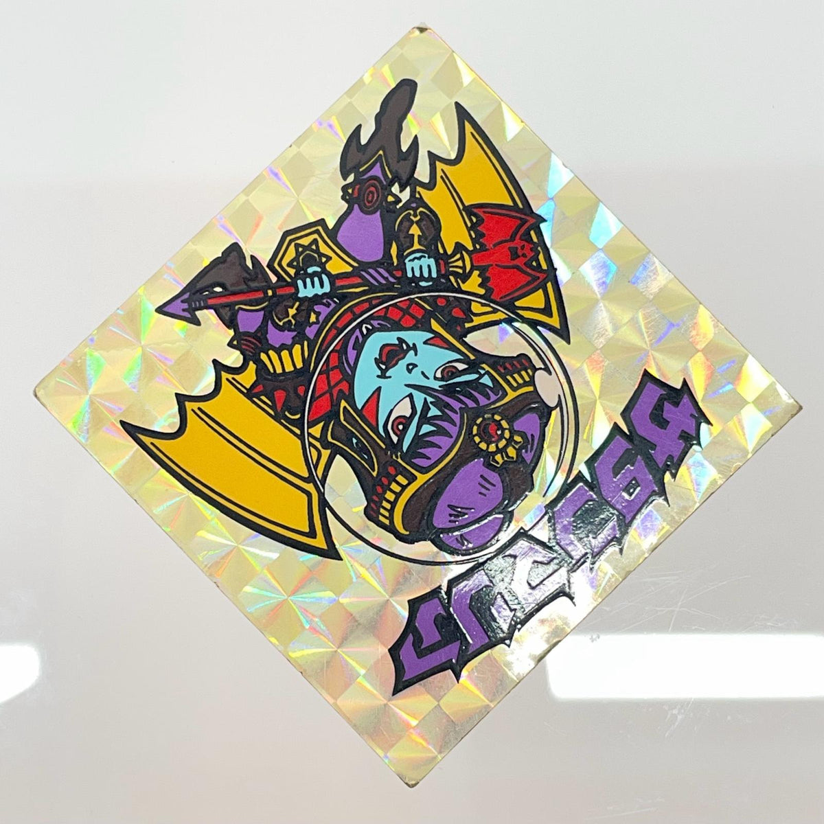 【尾張小牧店】旧5弾 サタンマリア 金プリ 裏青 ビックリマン C【レトロ】【中古】