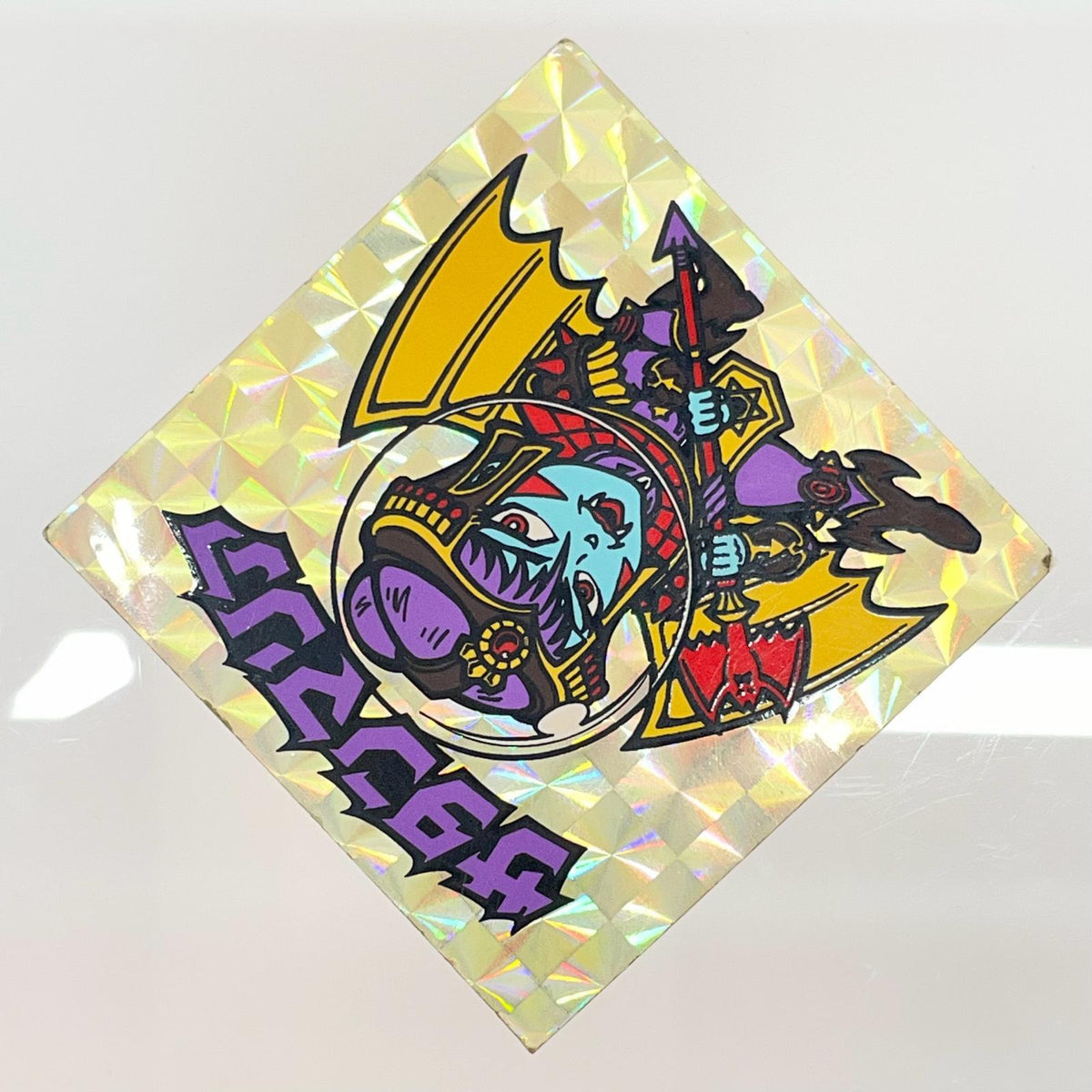 【尾張小牧店】旧5弾 サタンマリア 金プリ 裏青 ビックリマン C【レトロ】【中古】