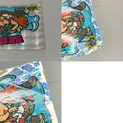 【尾張小牧店】旧15弾 聖霊牛若（アイス版/裏白色） シールの反りあり ビックリマン C【レトロ】【中古】