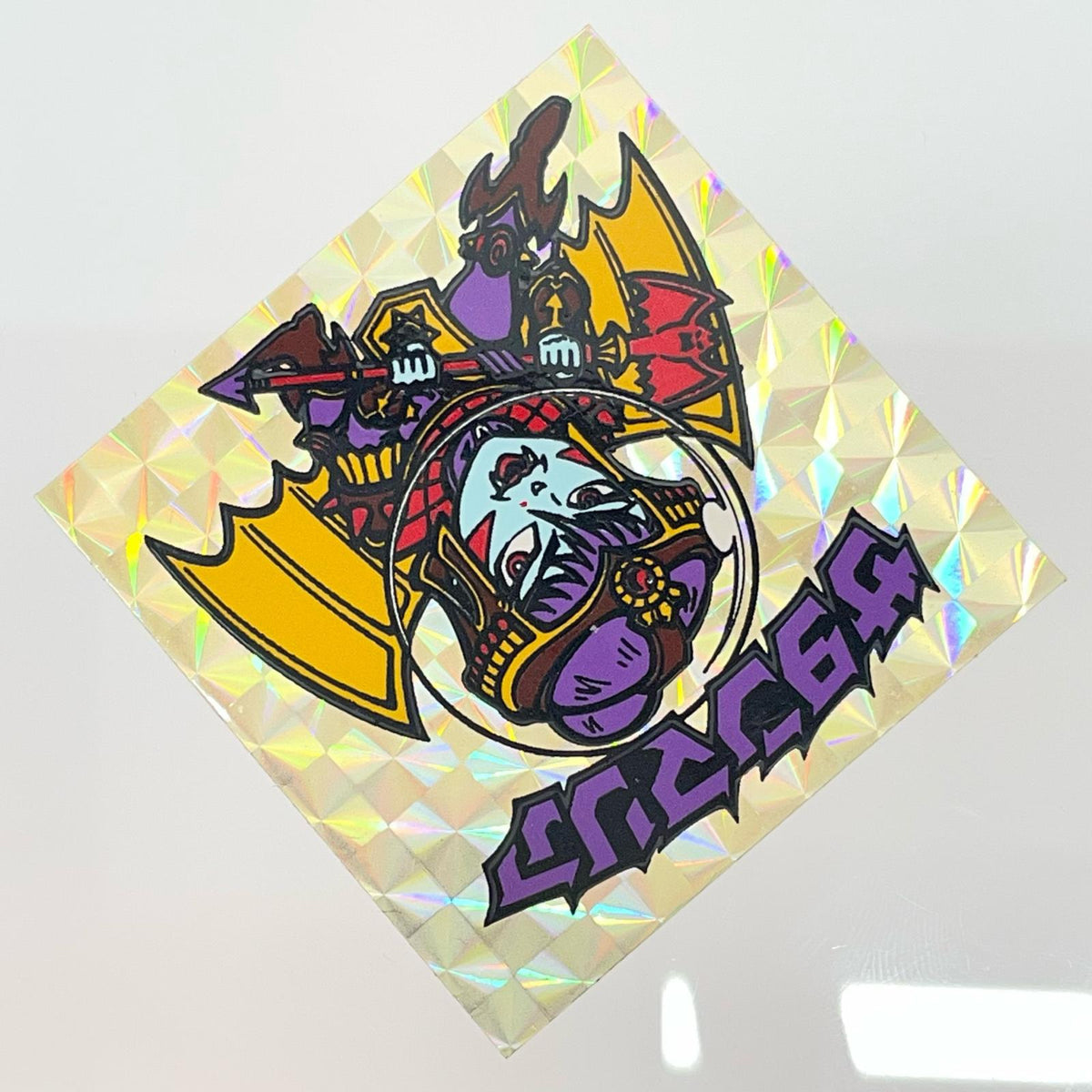 【尾張小牧店】旧5弾 サタンマリア 金プリ 裏青 ビックリマン S【レトロ】【中古】